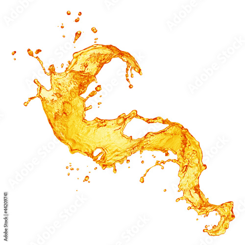 Photo: orange juice splash orange juice splash