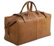Old leather gripsack