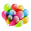 Vektor: Color balloon Color balloon