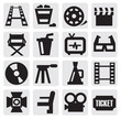 Movie icon set