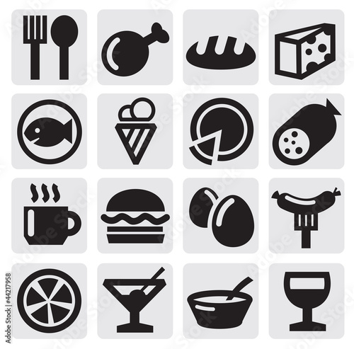 Vector: Food icon Food icon