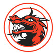 Red Dragon Head Circle