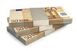 Euro money notes