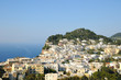 Small harbor and villages of Capri island
