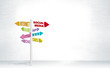 Social media colorful words