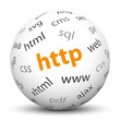 Kugel, HTTP, Protokoll, Netzwerk, Internet, Übertragung, Datei
