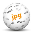 Kugel, JPG, Bildformat, Format, Internet, Grafik, Illustration