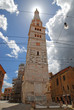 Photo: Italy, the Ghirlandina bell tower of the Modena cathedral. Italy, the Ghirlandina bell tower of the Modena cathedral.
