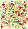Decorative, ornamental vector background