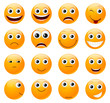 Set of smiles.