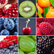 Frutta colori e vitamine