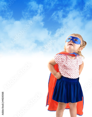 Photo: Little Super Hero Rescue Child Little Super Hero Rescue Child