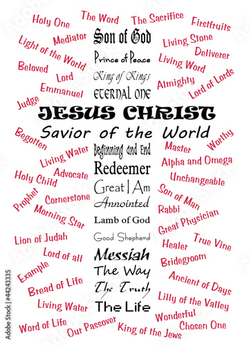 Photo: Names of Christ Names of Christ