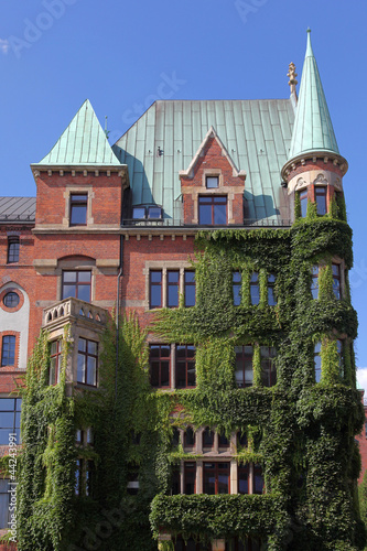 Photo: altes Wohnhaus in der Speicherstadt, Hamburg altes Wohnhaus in der Speicherstadt, Hamburg
