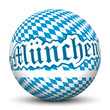 Kugel, 3D, München, Bayern, bayrisch, Stadt, Reiseziel, Urlaub