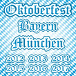 Oktoberfest, Bayern, München, Jahreszahl, alte Schrift, deutsch