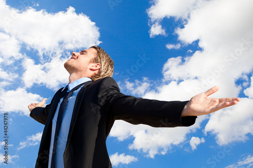 Photo: balance mann job himmel balance mann job himmel