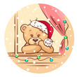 christmas teddy