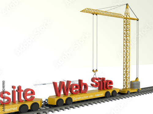 Illustration: Construction site Construction site