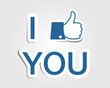 Vector: I like you I like you