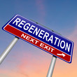 Regeneration concept.