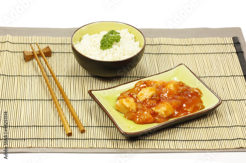 Photo: poulet sauce aigre-douce poulet sauce aigre-douce