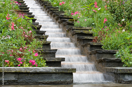 Photo: Cascade sur l'île Mainau Cascade sur l'île Mainau
