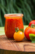 Photo: Tomatensauce im Einmachglas Tomatensauce im Einmachglas