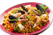 traditional fish paella