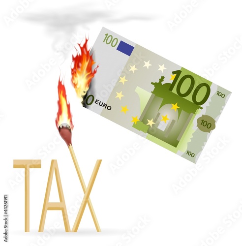 Illustration: tax tax