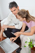 Photo: Couple Shopping Online Couple Shopping Online