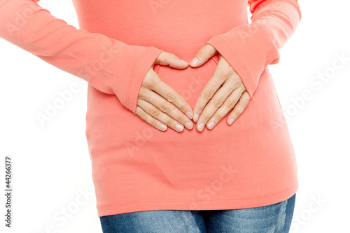 Photo: frau hände bauch frau hände bauch