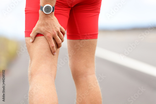 Photo: Hamstring sprain or cramps Hamstring sprain or cramps