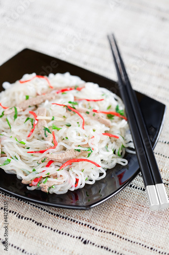 Photo: Shirataki noodles Shirataki noodles