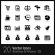 20 Business & Finance Icons