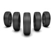 Illustration: Five wheels Five wheels