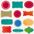 Vector Frame Set ornamental vintage decoration