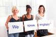 We speak english!