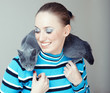 Photo: Lady and cat Lady and cat
