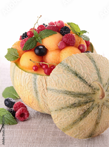 Photo: fresh fruits salad fresh fruits salad