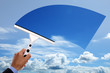 Photo: Clear blue sky Clear blue sky