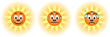 Sweating summer sun