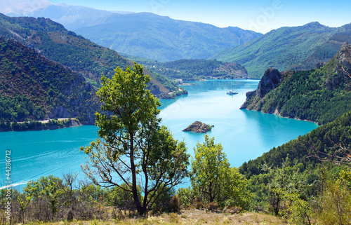Photo: lac de Castillon lac de Castillon