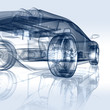 Auto Entwicklung - CAD-Darstellung