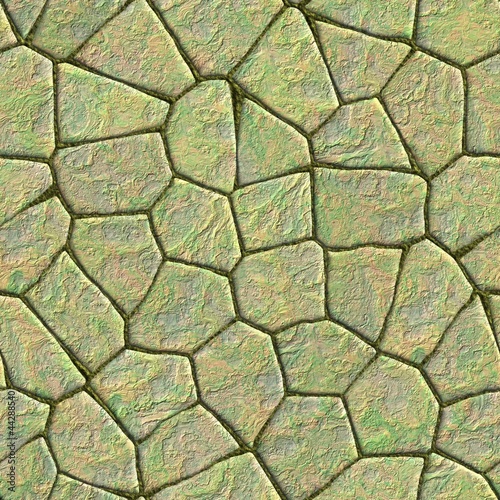 Illustration: Block stone seamless abstract background Block stone seamless abstract background
