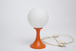 Retro Lampe - Orangener Fuß