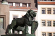 Otto der Reiche Denkmal in Freiberg Detail