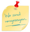 Zettel Umzug