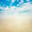 retro beach background