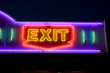 Neon Exit Sign